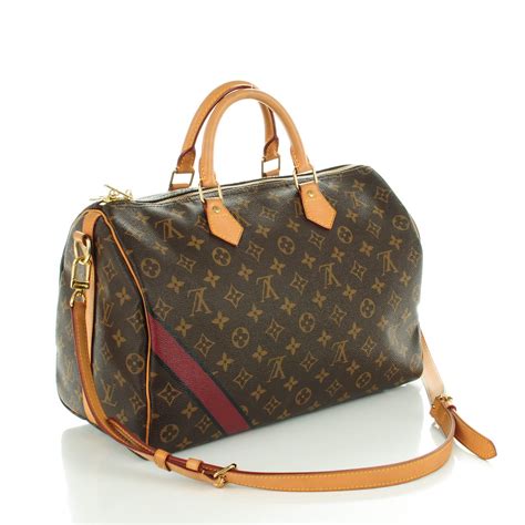 lv bauletto|Speedy Bandoulière 35 My LV Heritage Monogram .